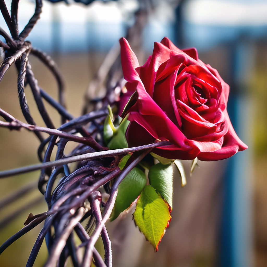 Колючая роза - 65 фото