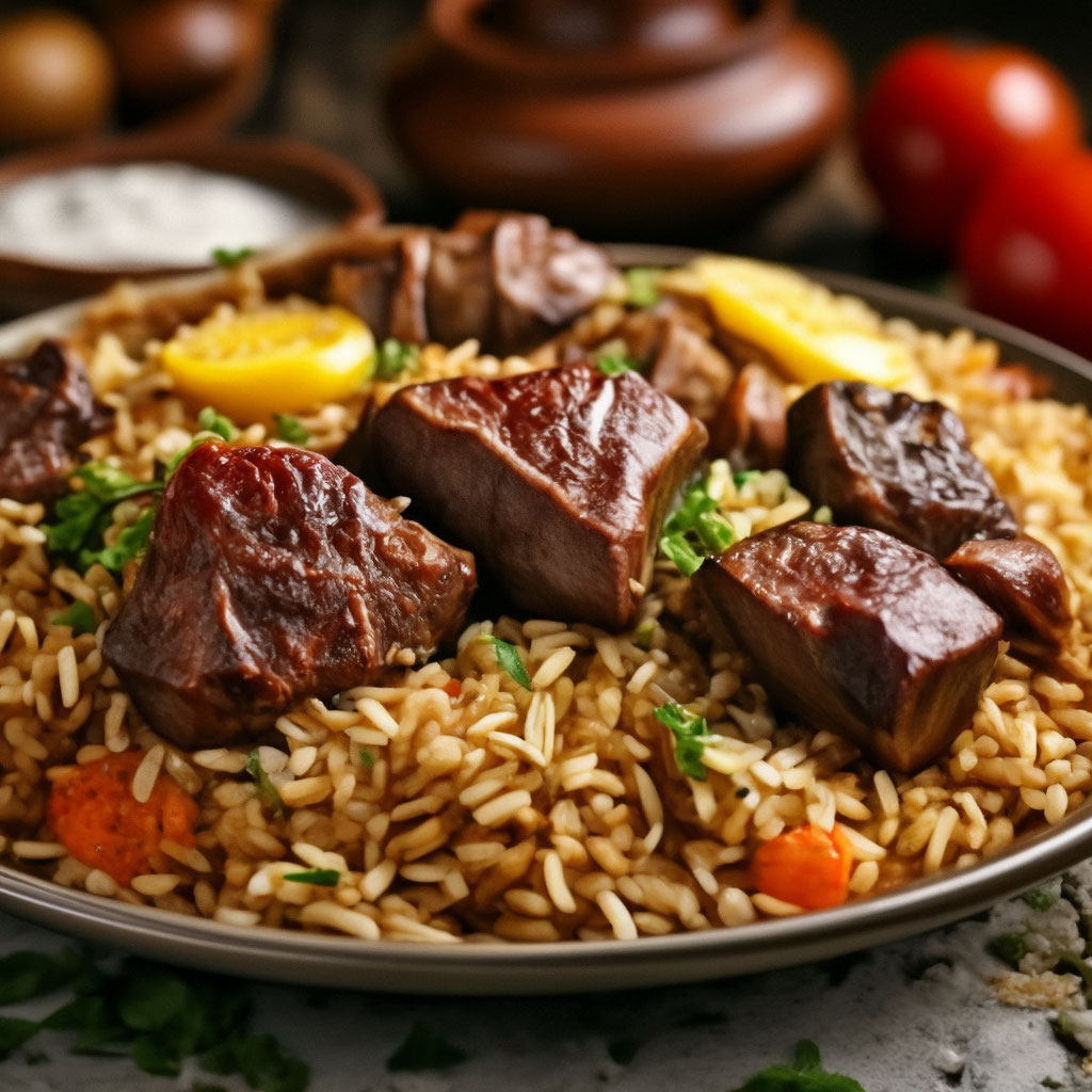 Узбекский плов из говядины – пошаговые рецепты с фото