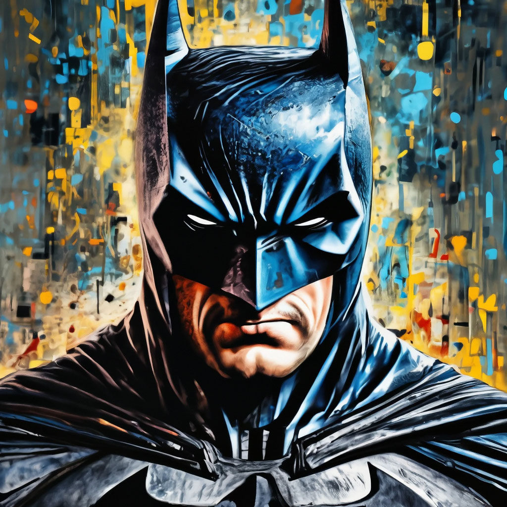 Поп-арт Бэтмен» — создано в Шедевруме