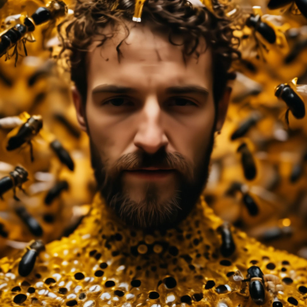 «Человек состоит весь из пчел, тело…» — создано в Шедевруме