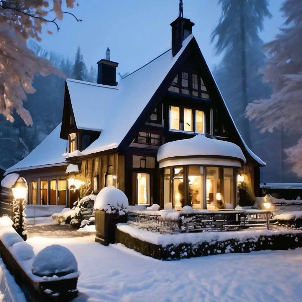 Зимний каркасный дом – особенности комплектации