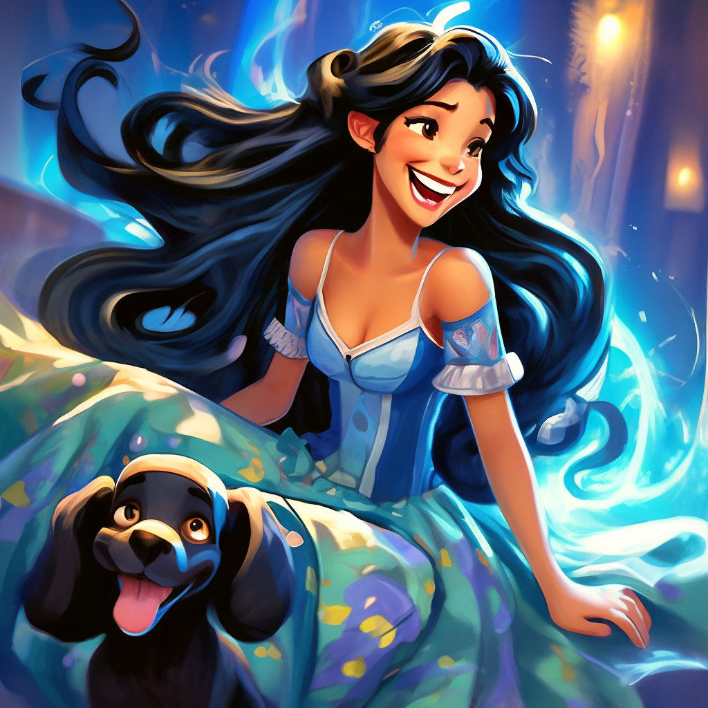 princess polly baby blue dress This Artist Gave Disney Princess Dresses a Design Update