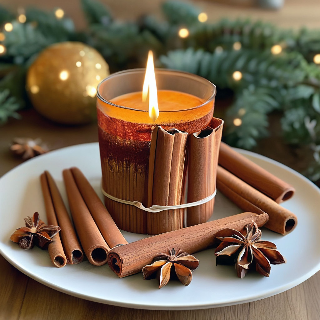 Корица в новогоднем декоре: 3 ошеломительные идеи