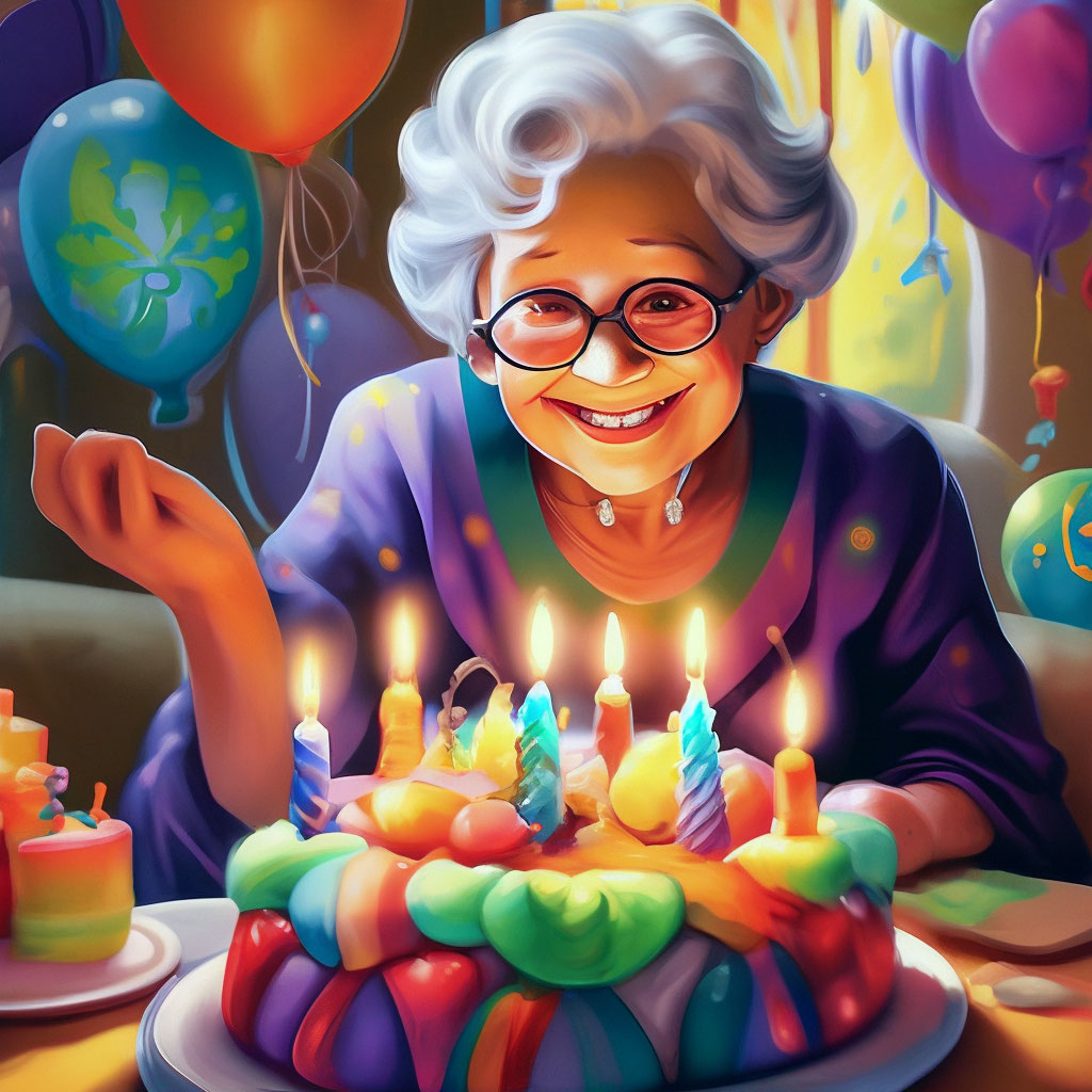 Поздравление бабушке с днем рождения от семьи