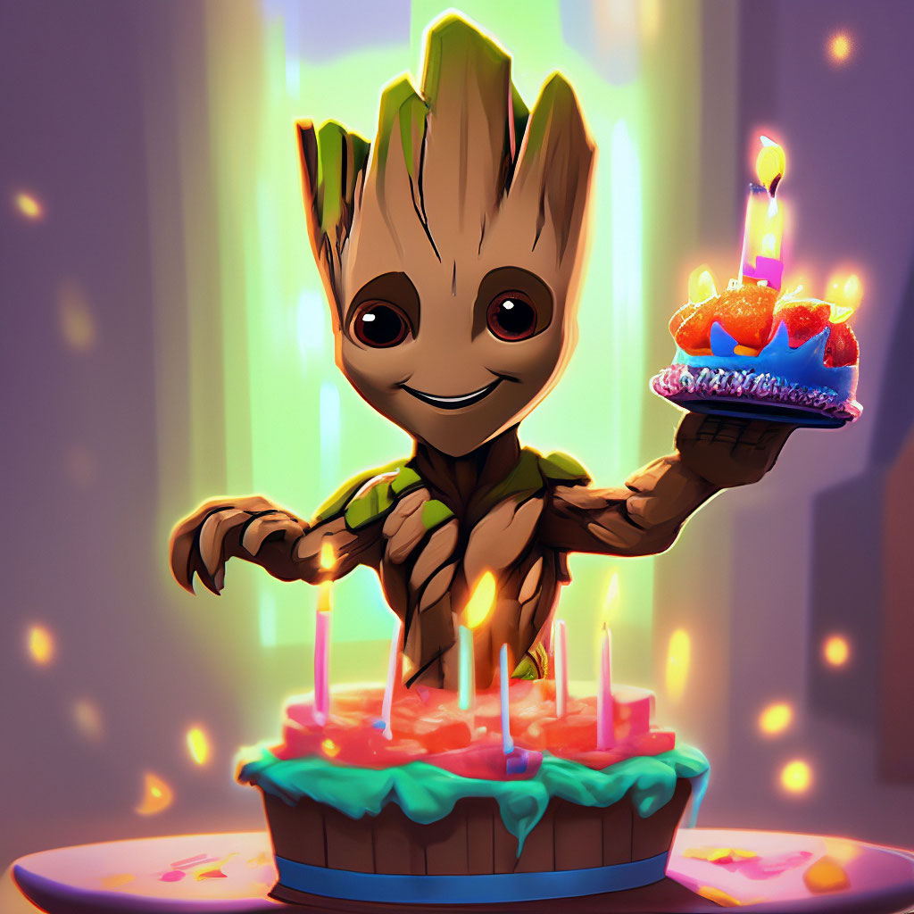 Happy Birthday Groot Memes