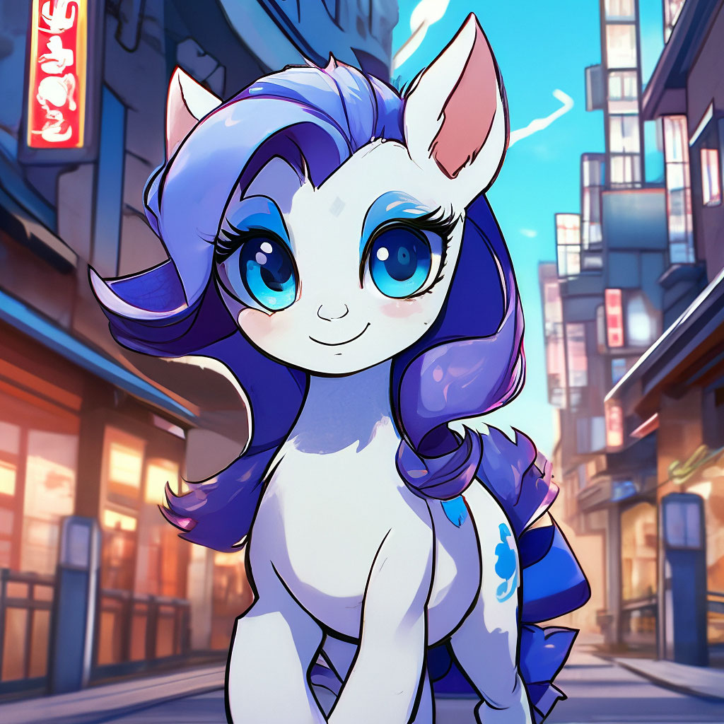 Rarity Face Vector