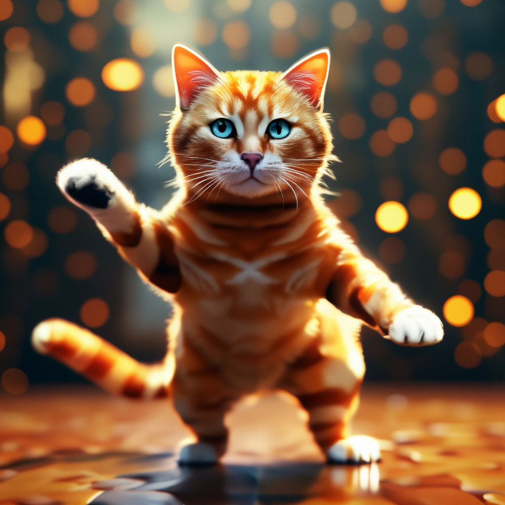 Dancing Cat Gif Wallpaper