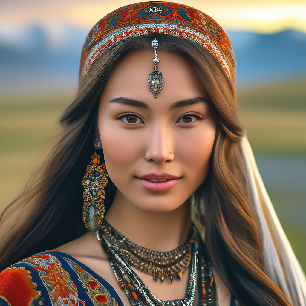 Киргизы женщины (75 фото)