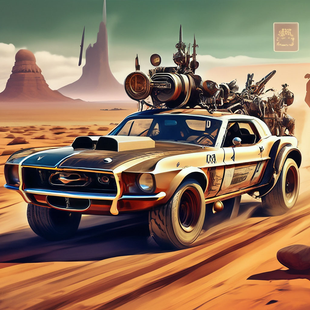 Форд Мустанг Mad Max