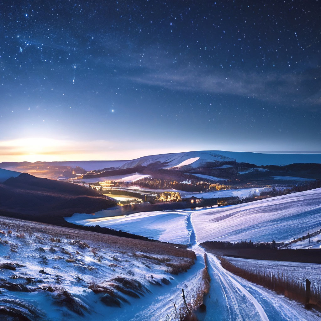 Заснеженная Долина Балбанью