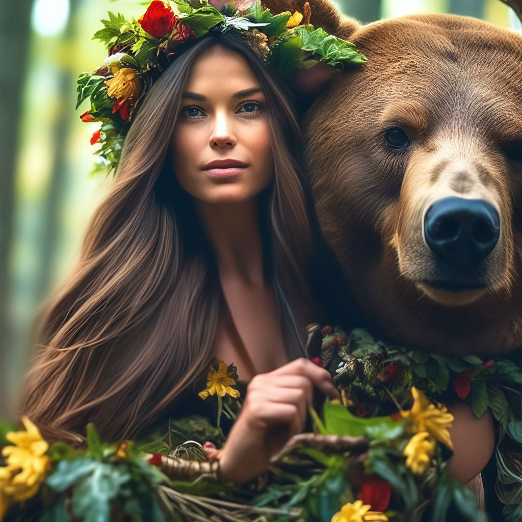 Красивая девушка брюнетка, длинные …» — создано в Шедевруме