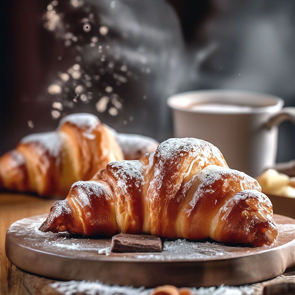 Классический круассан идеальной формы