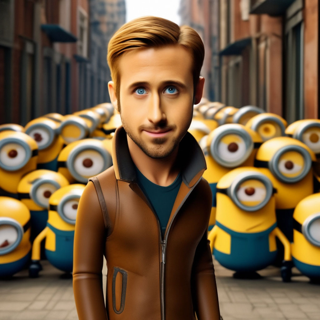 Rayangosling персонаж пиксар …» — картинка создана в Шедевруме