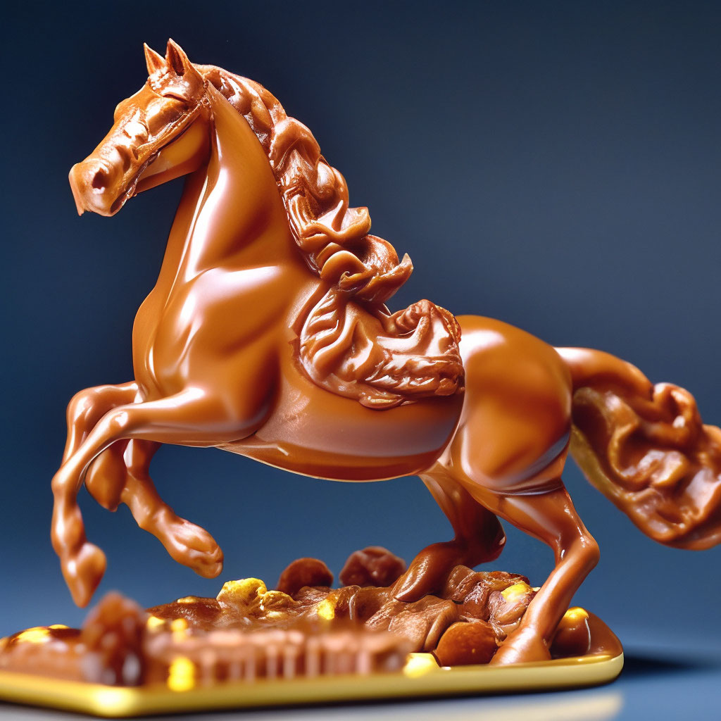 игрушка лошадь для конфет