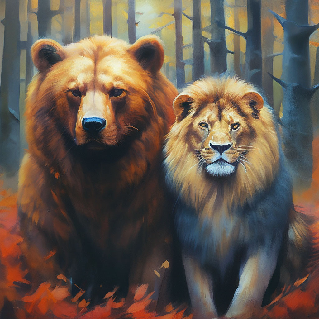 «Кто сильнее: медведь или лев?» — Яндекс Кью
