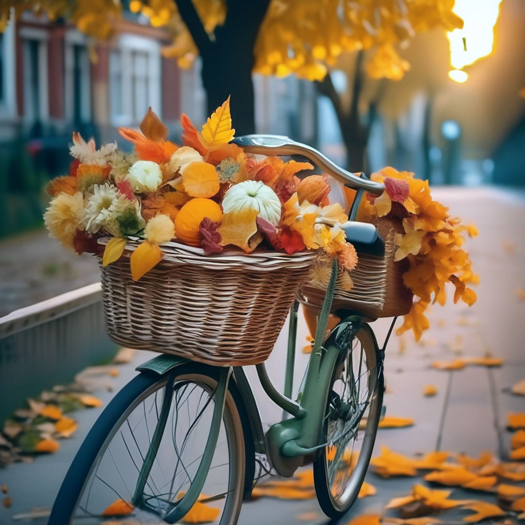 Изображения по запросу Велосипед корзиной цветов
