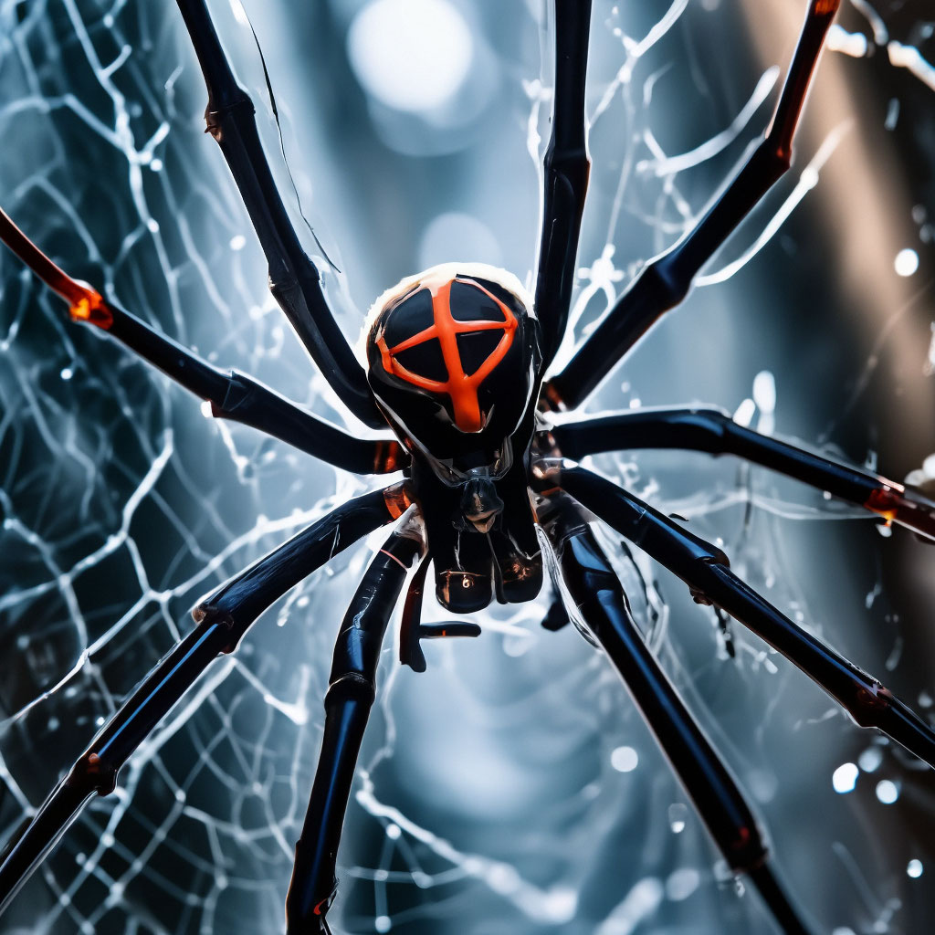 Паутина с пауком из каштана и стрекозой из природных материалов своими руками