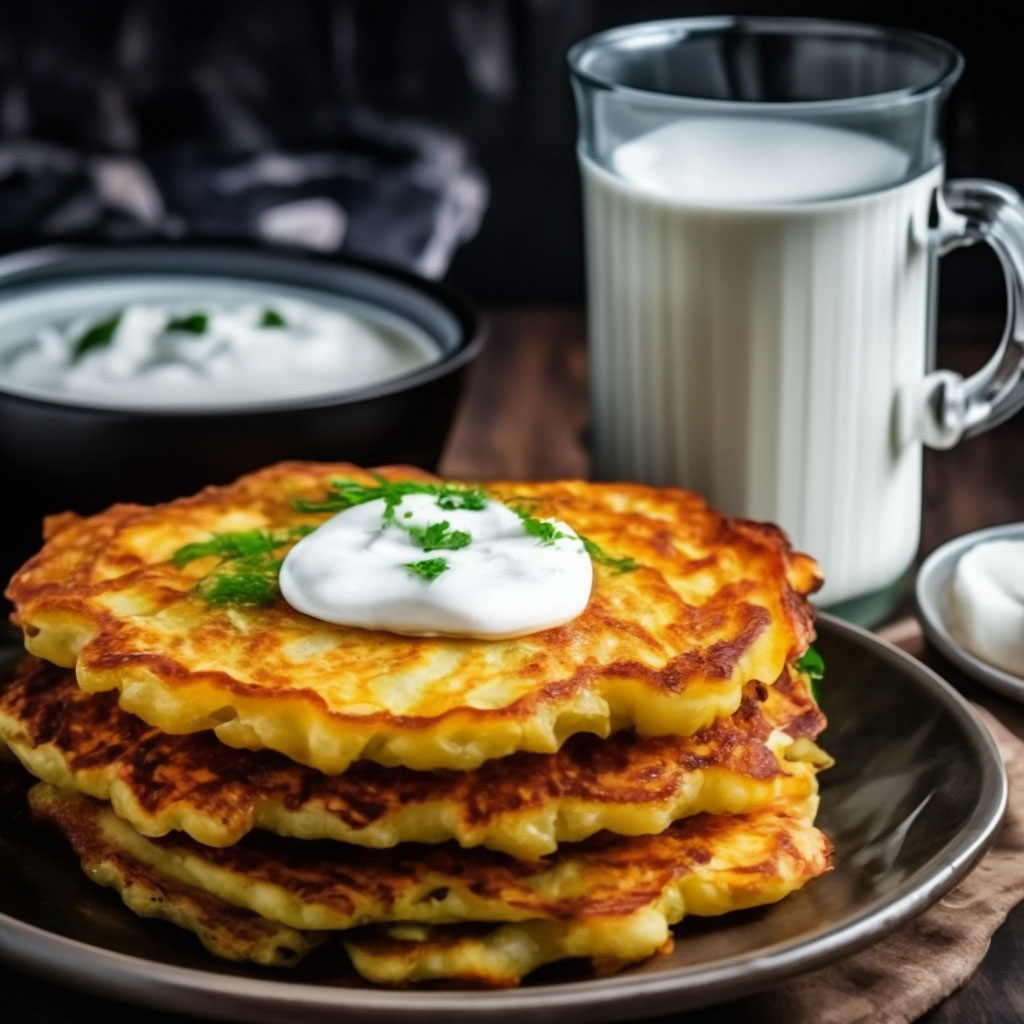 Драники с мукой, луком и яйцом - пошаговый рецепт с фото | Азбука рецептов