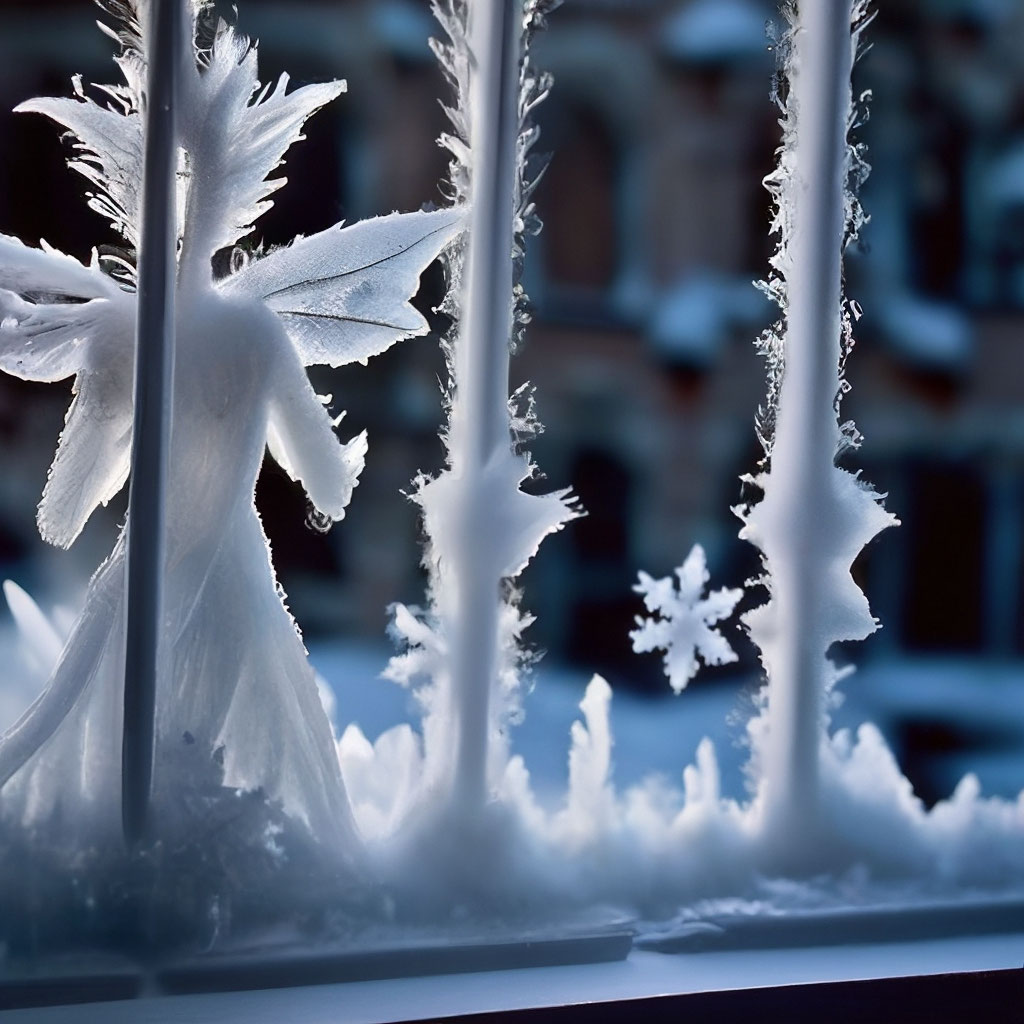 Украшения на окна к Новому году: красивые идеи (50 фото)