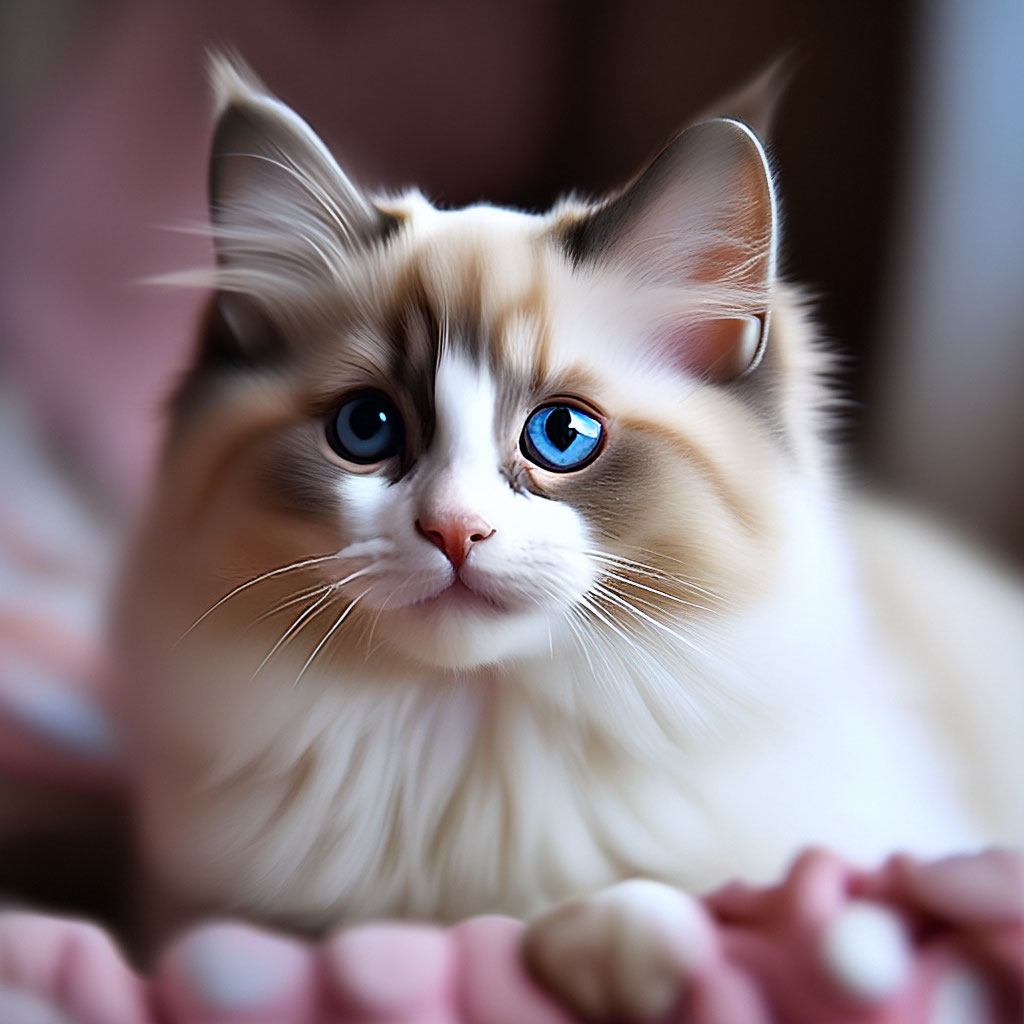 Миса💔 красивая котенок девочка …» — создано в Шедевруме