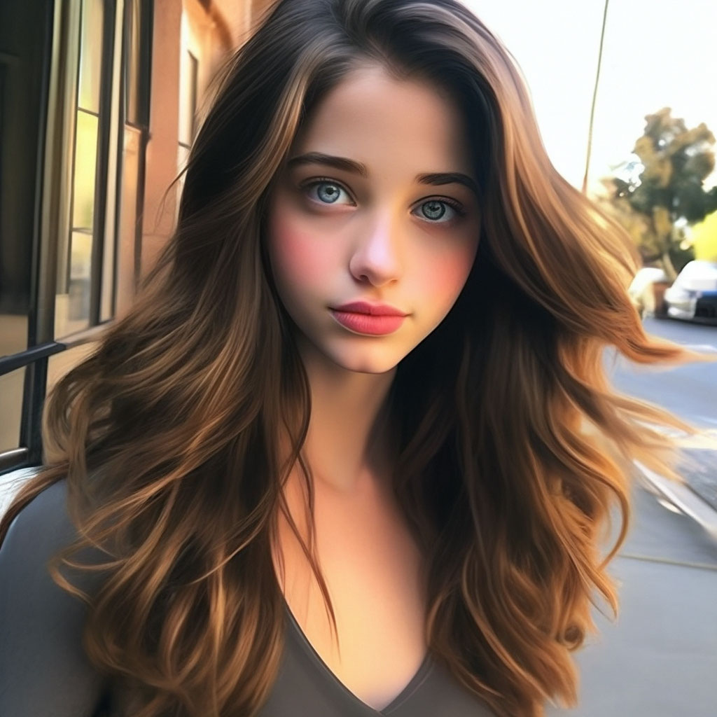 Emily Rudd, Самая красивая девушка …» — создано в Шедевруме