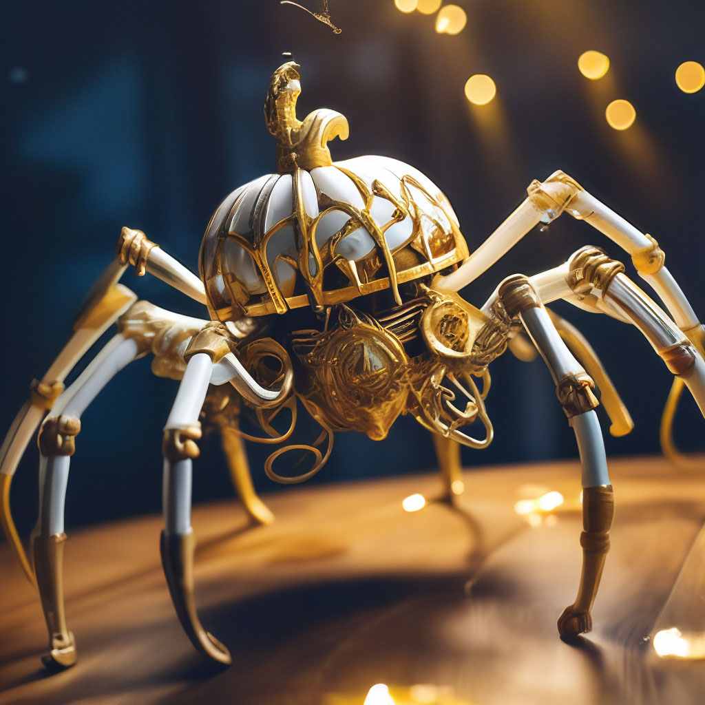 Marionette Creepy Spider