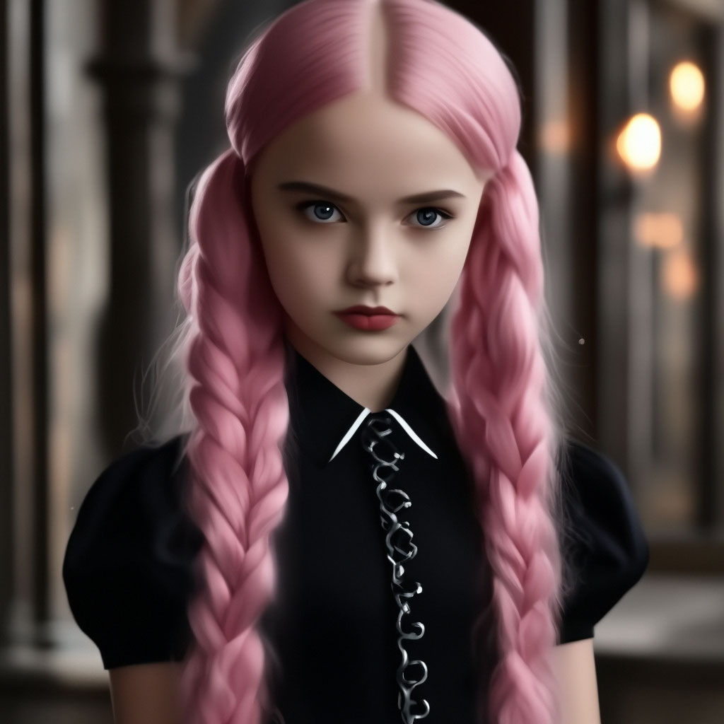 wednesday addams pink dress On Wednesdays we wear pink!  #theaddamsfamily #wednesday #wednesdayaddams  #meangirls