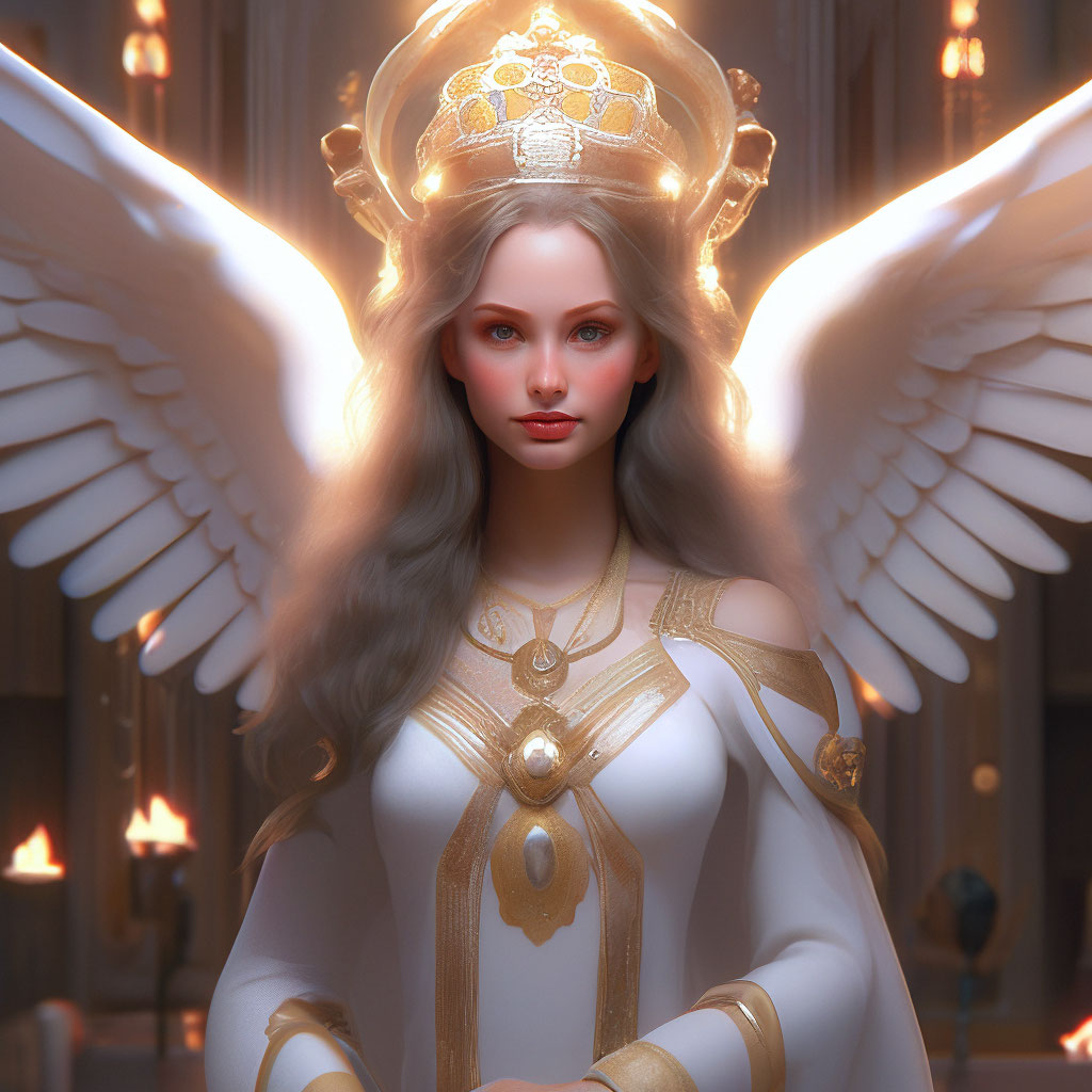 Buena Dasha Angel — imagen creada en Shedevrum