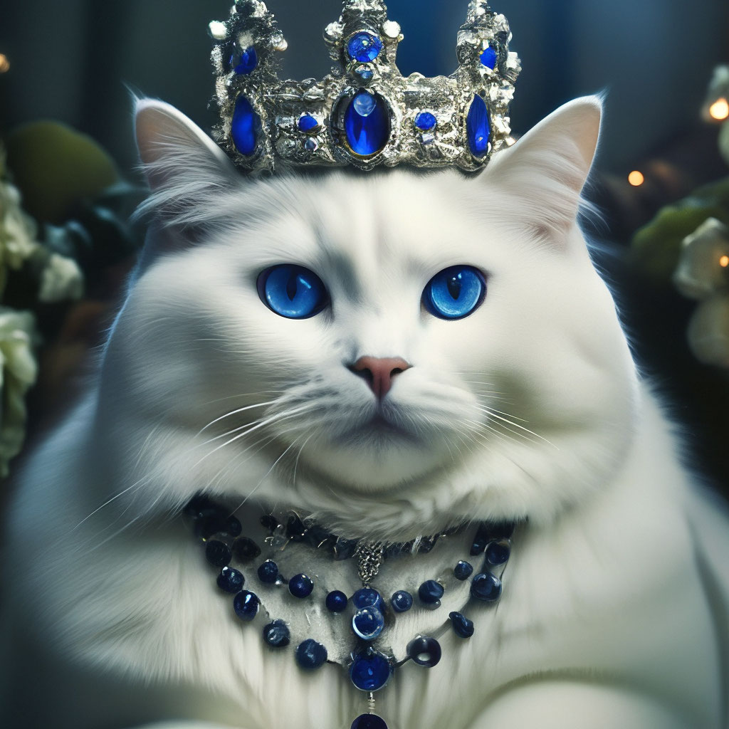 Кошка в короне