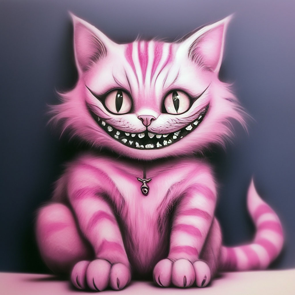 Как нарисовать чеширского кота