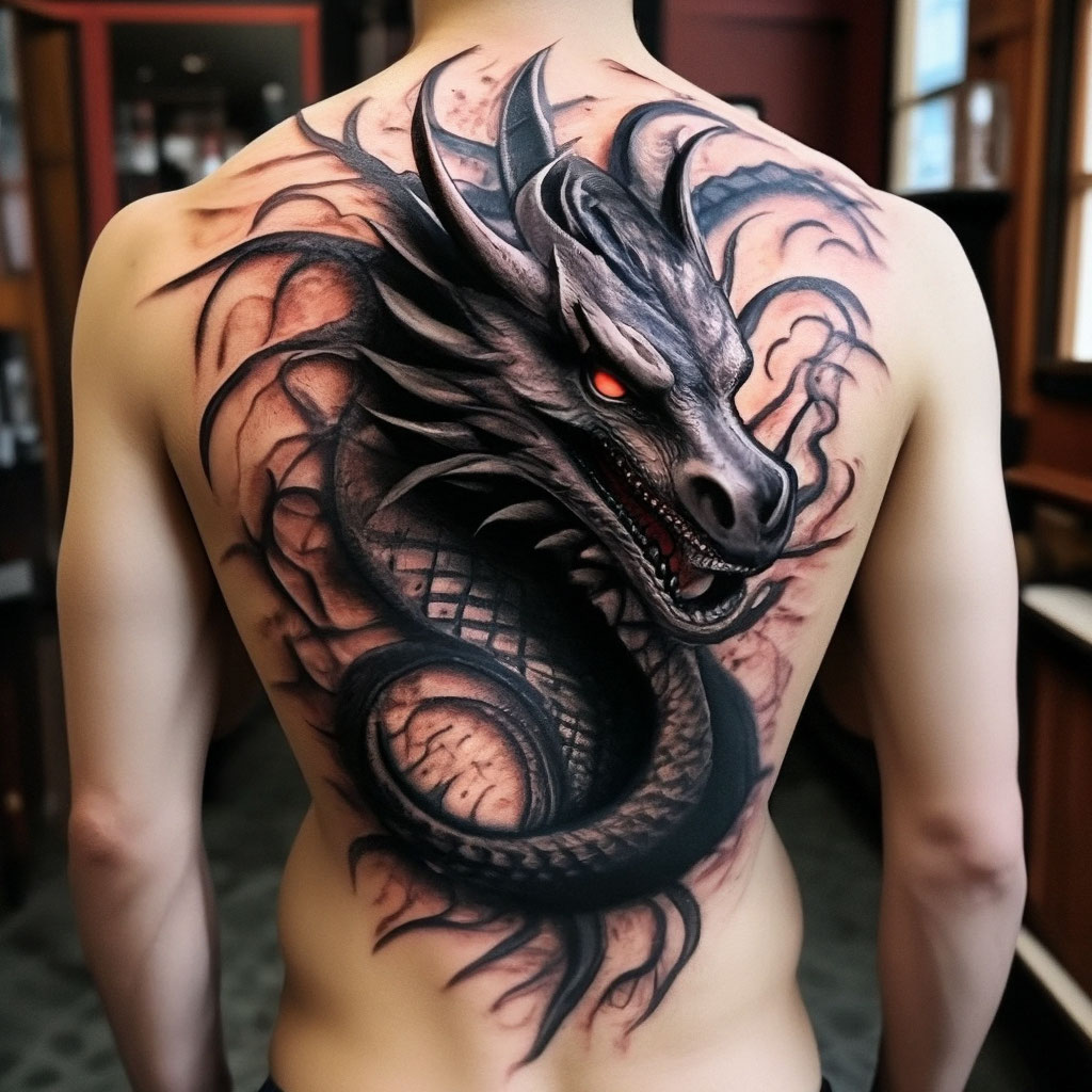 Татуировка дракона. Тату дракона значение, фото, эскизы