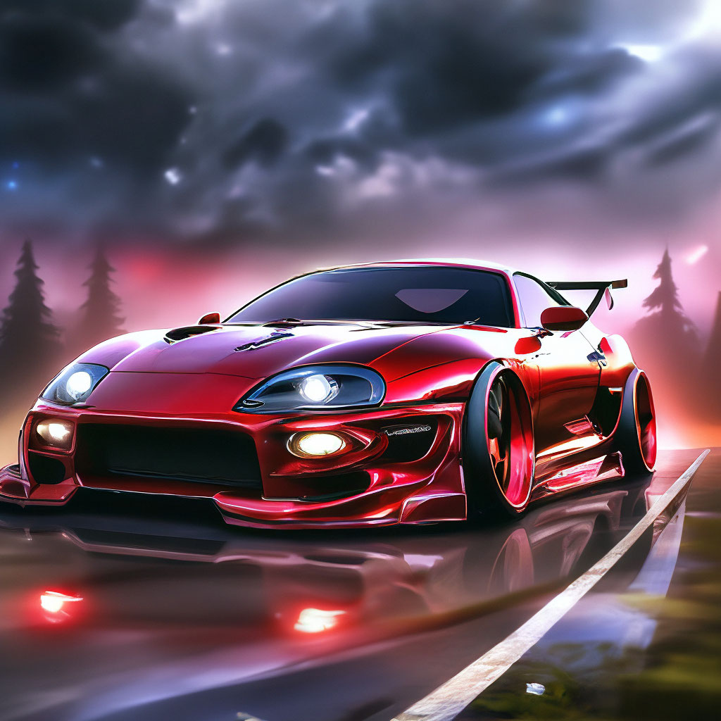 3d Toyota Supra
