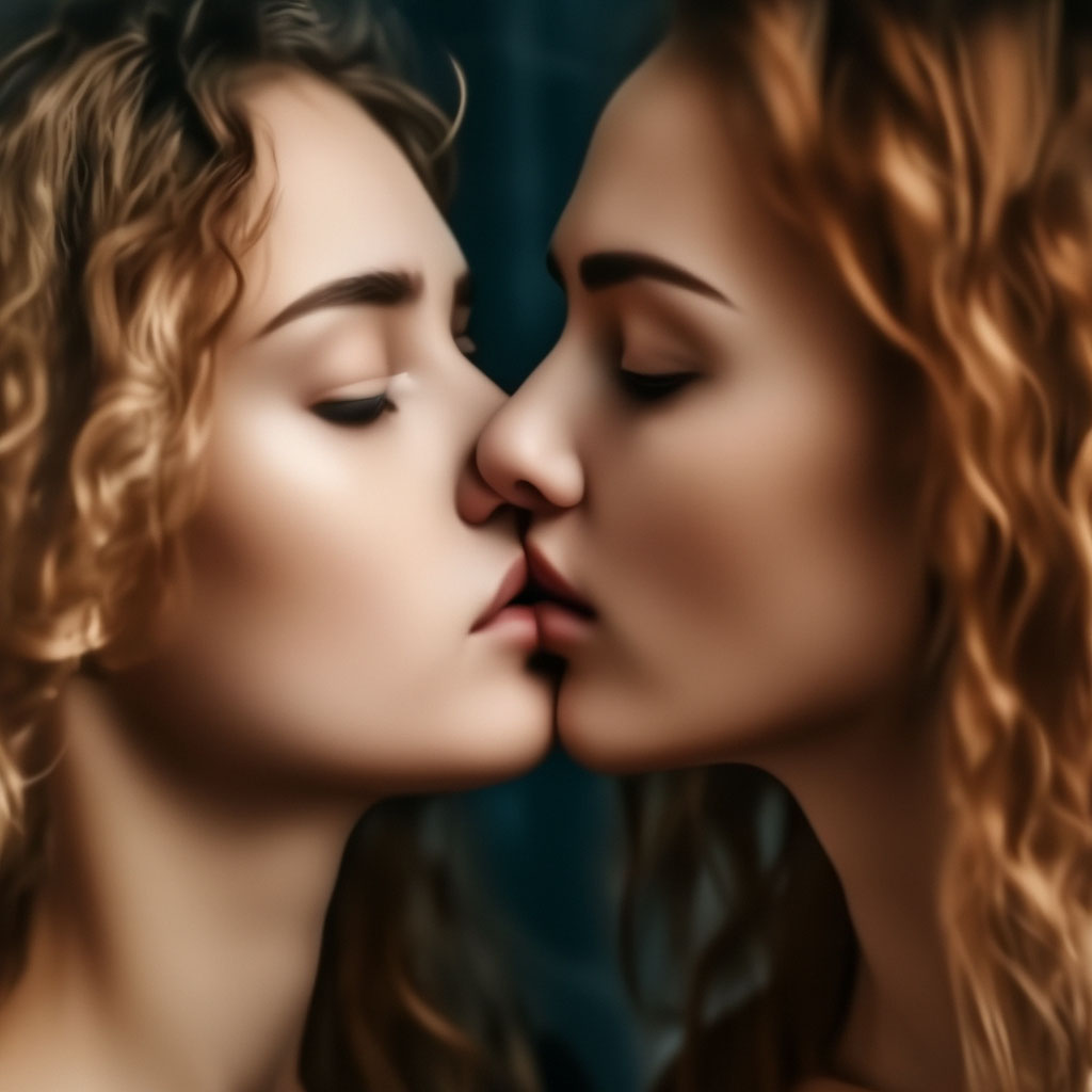 Стоковые фотографии по запросу Счастливые сестры целуются