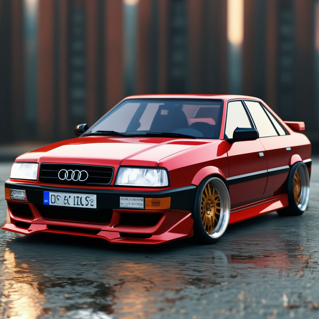 Запчасти автотюнинга. Тюнинг Audi 80 (1986-1991)
