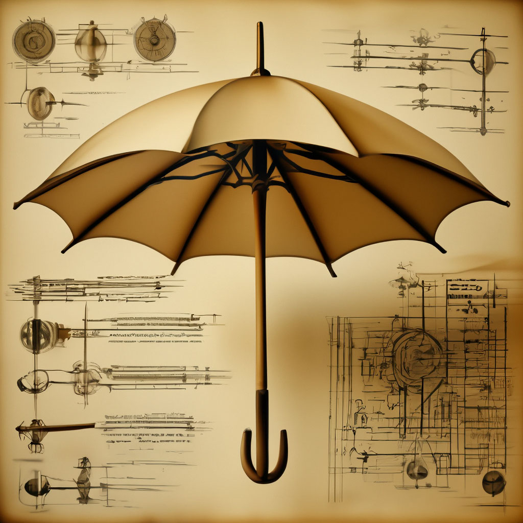 Схема зонта