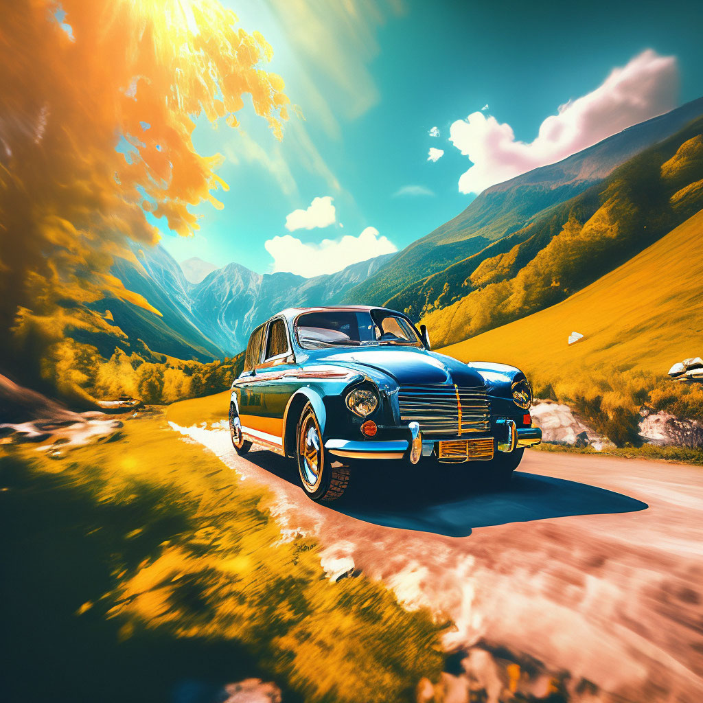 «A car, outdoor exploration, advanced…» — создано в Шедевруме