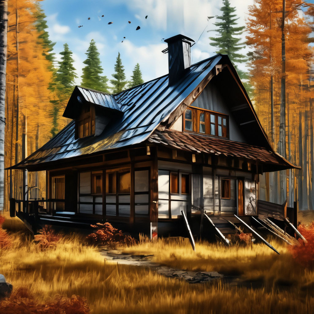 Идеи на тему «Дом в лесу/house in the forest» () | лес, красивые места, пейзажи