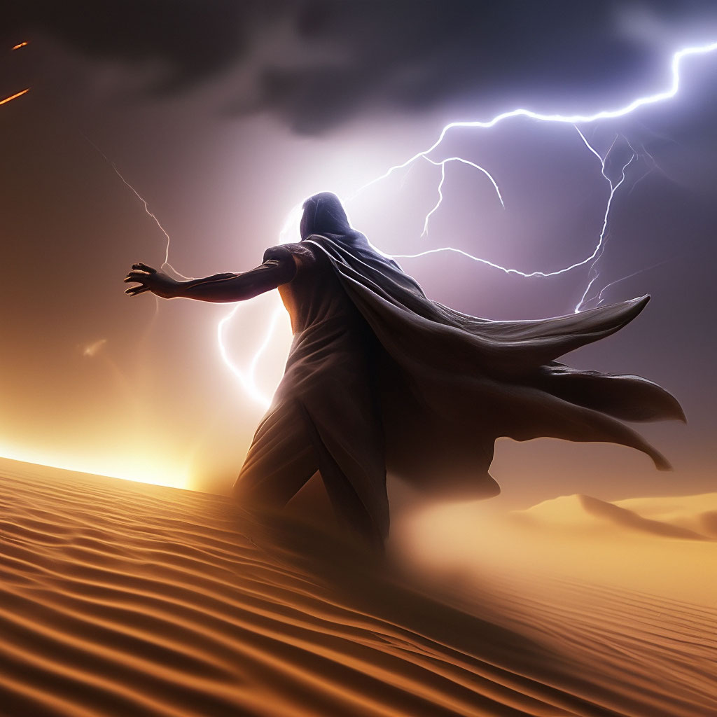 PaulAtreides, Dune, Dynamic Pose, …» — Создано В Шедевруме