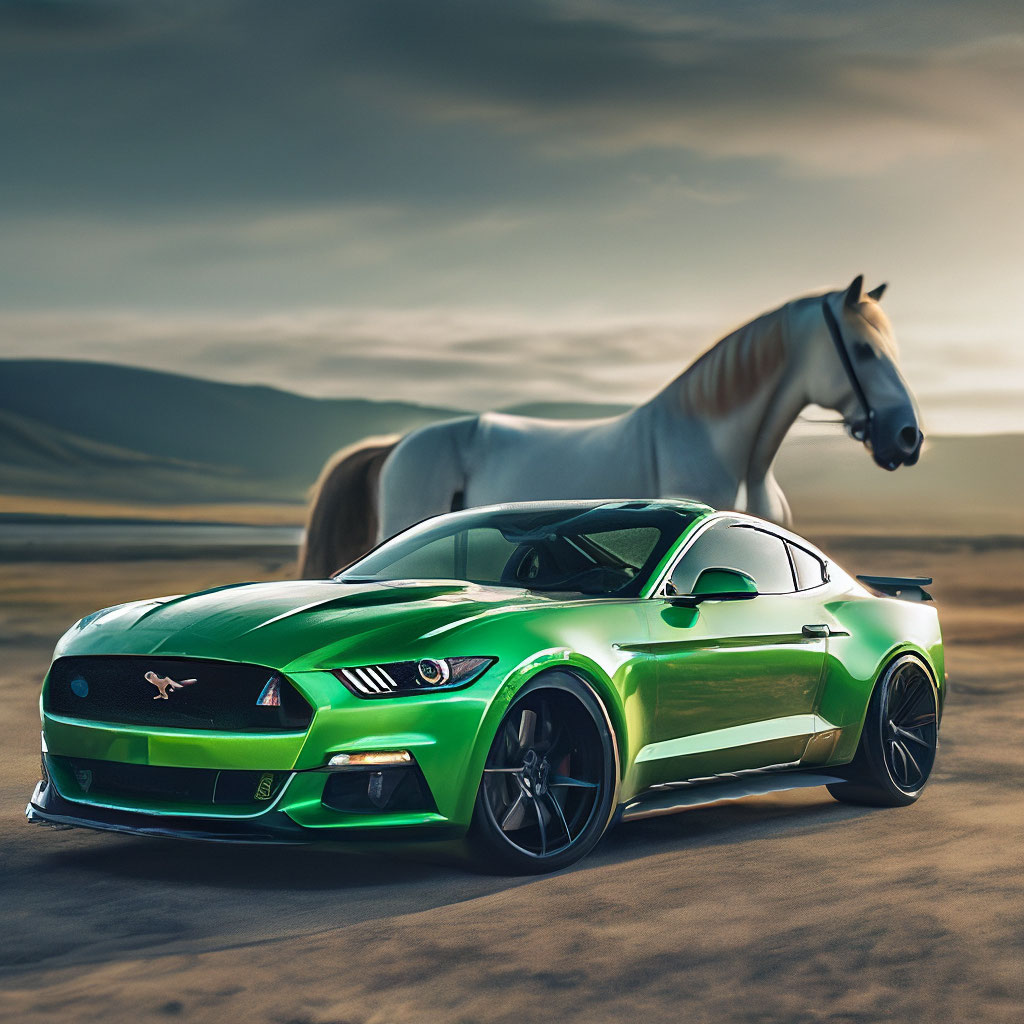 2020 Ford Mustang капот