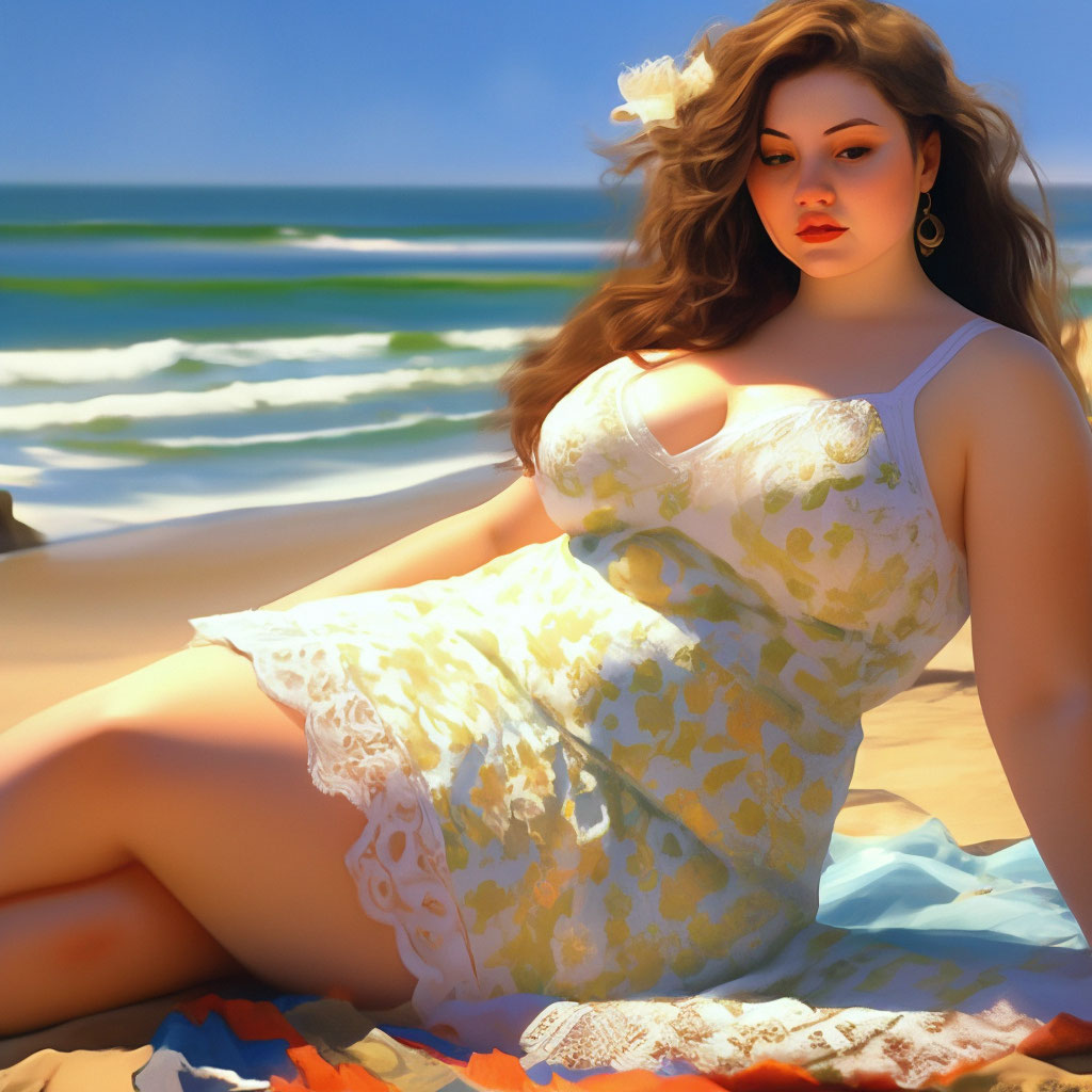 Девушка назвала жирной женщину на пляже, и получила урок от жизни
