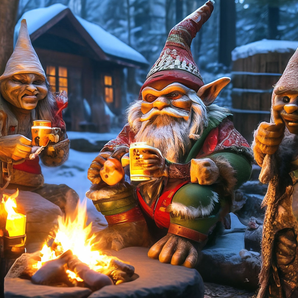 новогодний тролль картинки