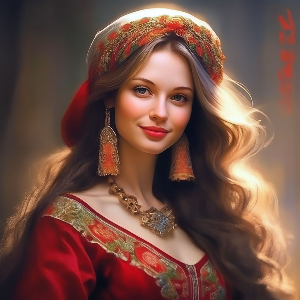 «Моя русская жена самая красивая» — создано в Шедевруме