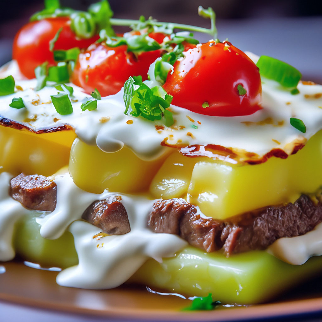 Запеканка из тертого картофеля с чесноком и сыром, рецепт с фото — instgeocult.ru