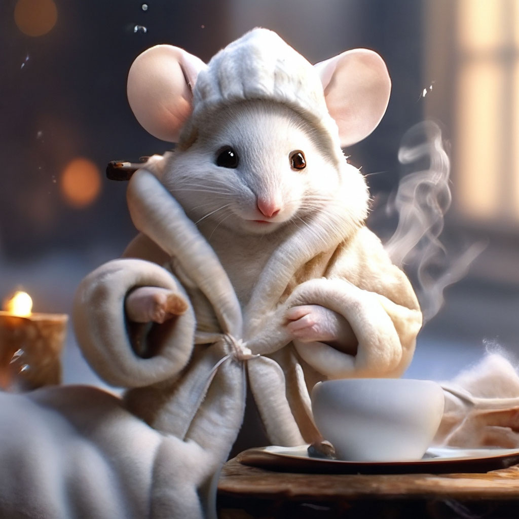 Мышка доброе утро красивые открытки с пожеланиями