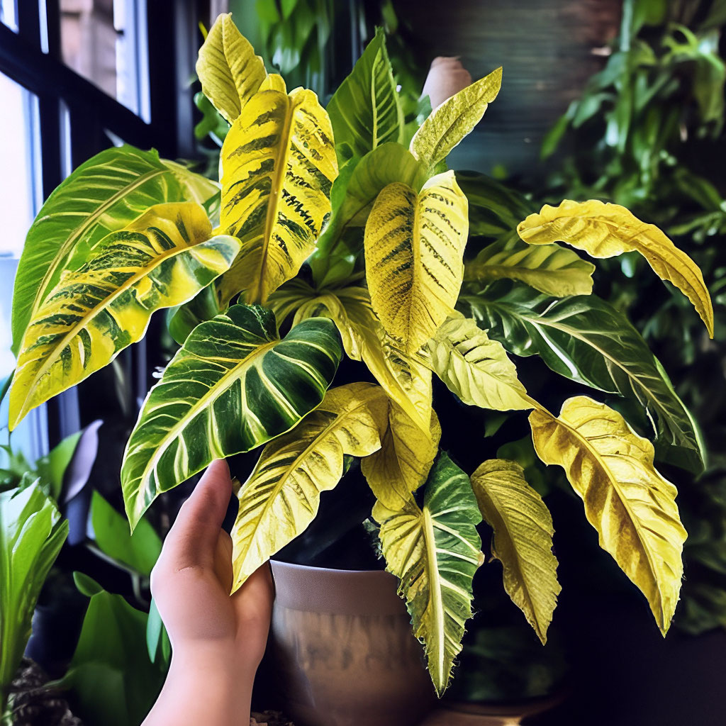 philodendron white wave giftig Philodendron White Wave main image 1