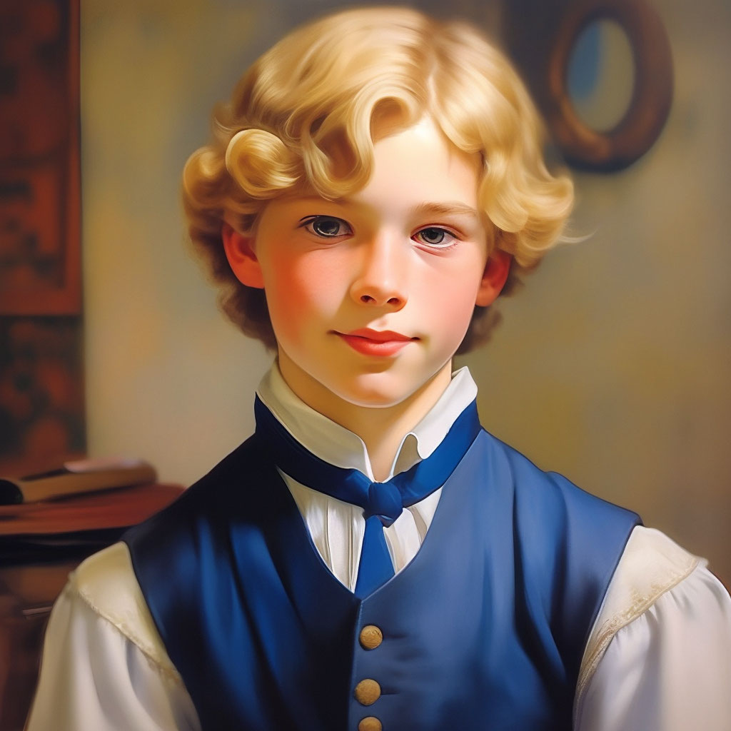 Мальчик 15 лет, блондин, характерный…» — создано в Шедевруме
