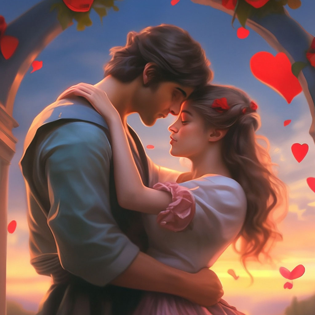 "An old love is better than a new one." — image created in Shedevrum