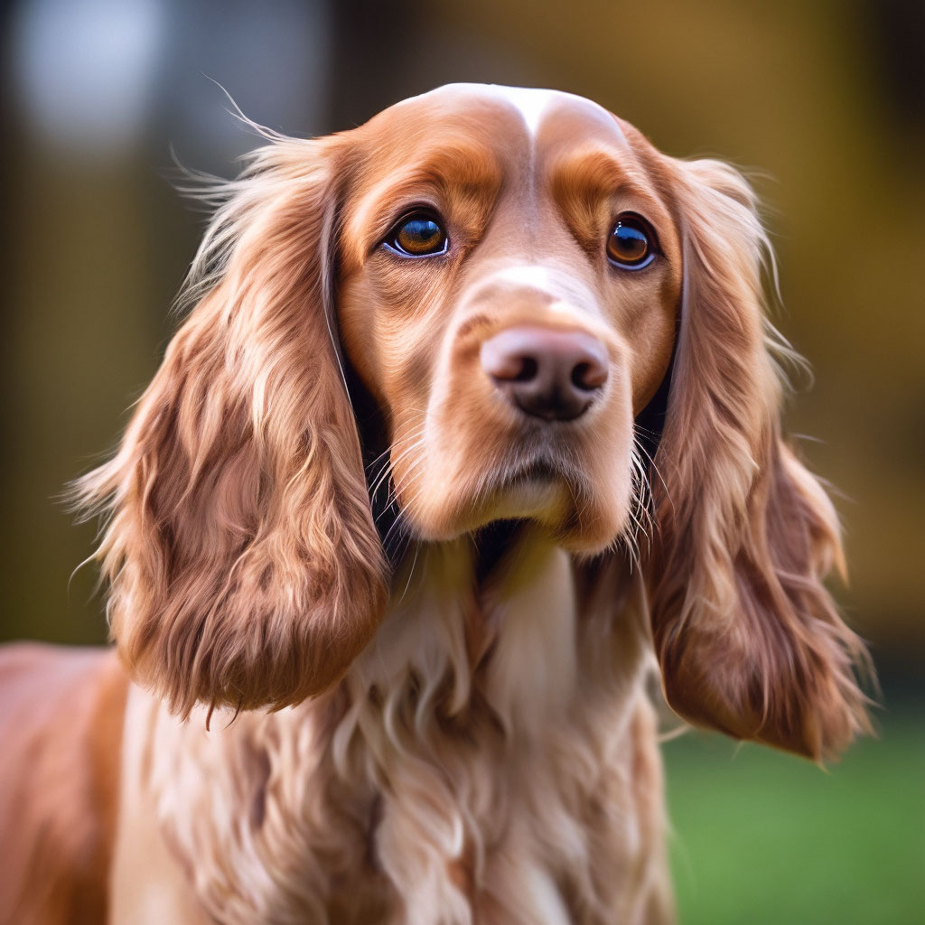 Собака породы Английский кокер- …» — создано в Шедевруме
