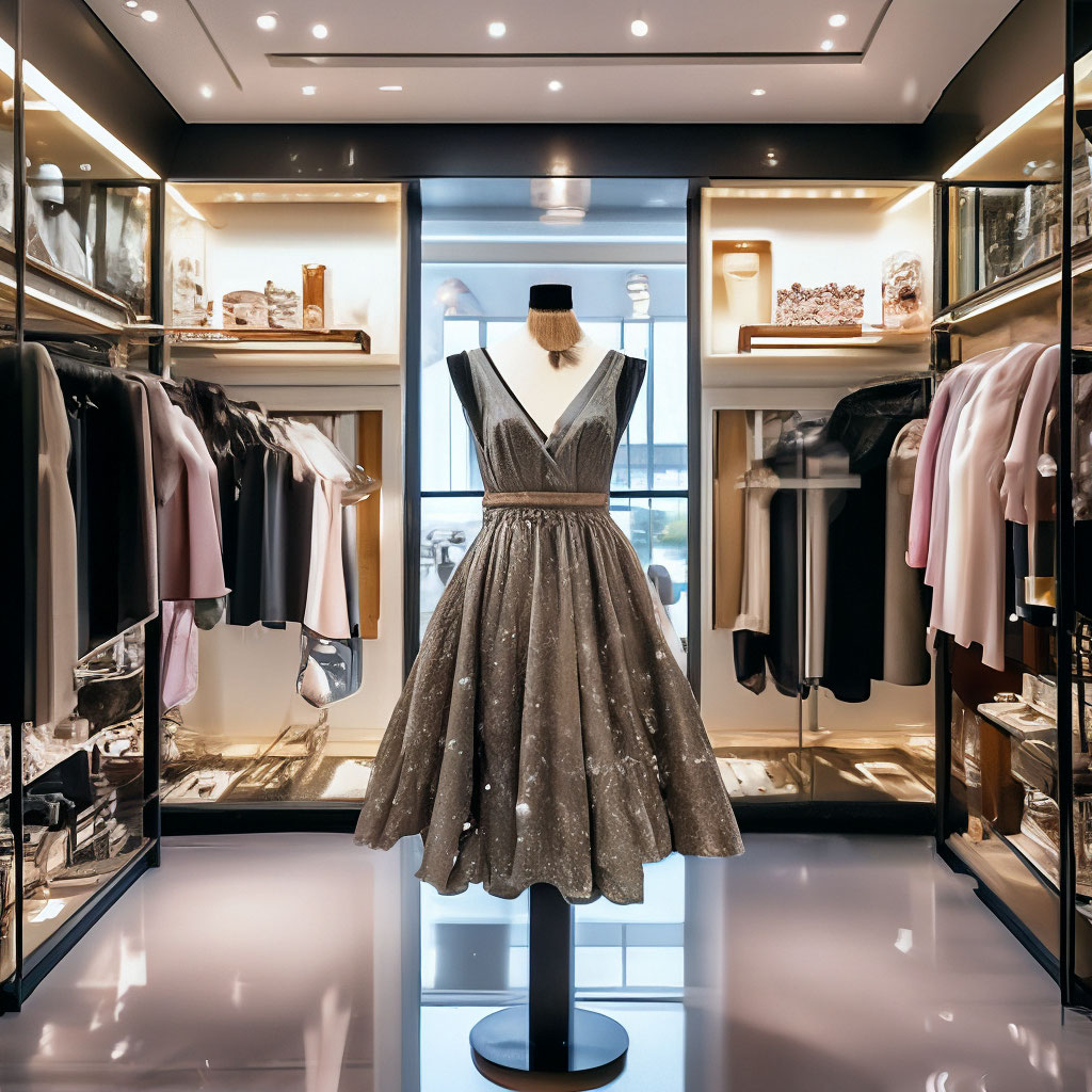 Дизайн магазина одежды Dress&Go