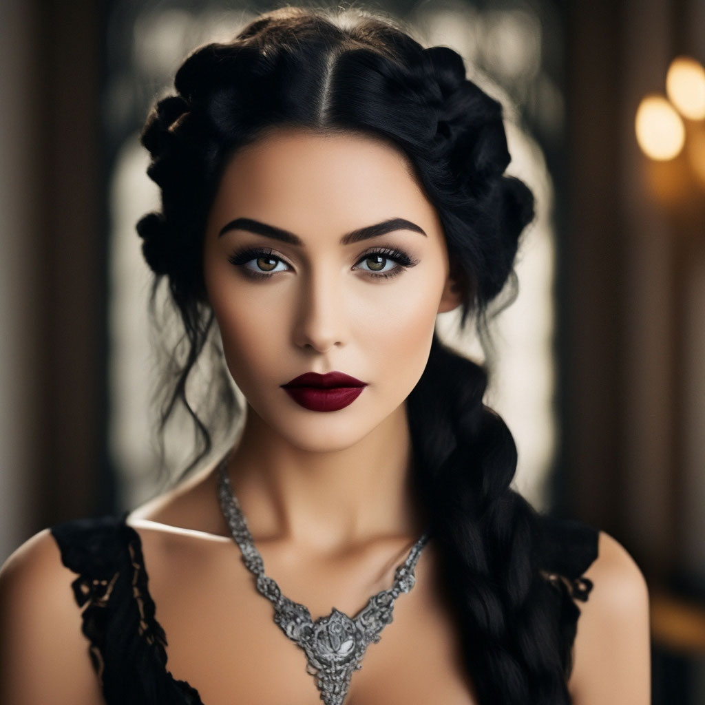 makeup for black dress with silver accessories Silver Dress Eyeshadow Ideas: Black Halo with Glitter Tutorial